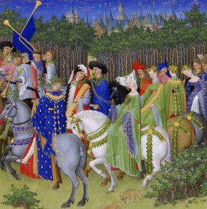 Très Riches Heures du duc de Berry tekijältä Frères Limbourg