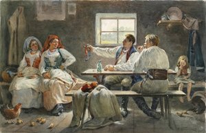 Viettelijä, 1903 tekijältä Fyodor Fyodorovich Buchholz