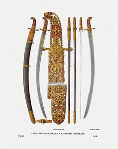 Kiovan suurprinssi Vladimir II Monomakhin sapeli, 1840-luku