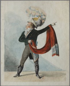 Fjodor Fjodorovitš Kokoshkin (1773-1838) par Sotnikov, Fjodor Grigorjevitš (aktiivinen 1800-luvun alku). Akvarelli paperille, 1800-luvun ensimmäinen neljännes, State Museum of A.S. Pushkin, Moskova tekijältä Fyodor Grigoryevich Sotnikov