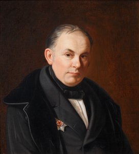 Runoilija Vasili Žukovskin muotokuva 1783-1852, 1854