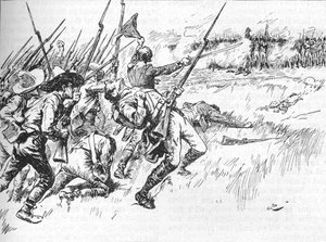 Alvaradon johtama divisioona ylitti maan, 1902 tekijältä GB