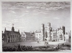 Lambeth Palace, Lontoo, 1830 tekijältä GF Bragg