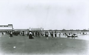 Atlantic City Beach, New Jersey tekijältä G.P. Hall und Sohn