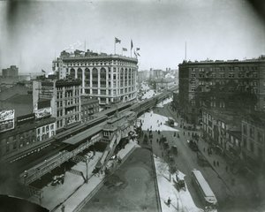Broadway, North 32nd Street, New York City tekijältä G.P. Hall und Sohn