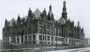 Kaupungintalo, St Louis, Missouri, noin 1904. tekijältä G.P. Hall und Sohn
