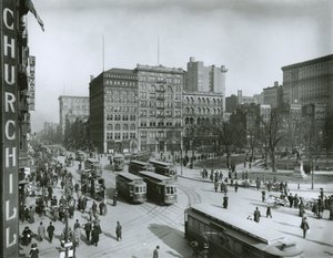 Union Square, New York City tekijältä G.P. Hall und Sohn