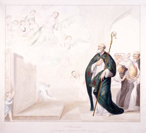 St Dunstan, 1750. tekijältä GP Harding