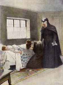 Kuningatar Victorian hahmo: Sympatia (väri litho)