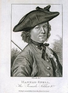 Hannah Snell, naissotilas, julkaisija R.S. Kirby, 1804 tekijältä G. Scott