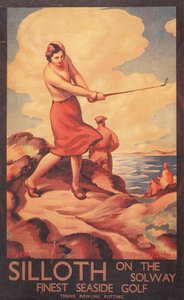 Silloth on the Solway, mainos L.N.E.R.:lle, 1932 tekijältä G. Stanislaus Brien