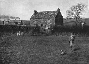 George Stephensonin syntymäpaikka, Wylam, 1900