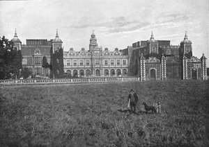 Hatfield House, etelärintama, c1900