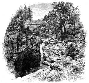 Linn of Dee, Aberdeenshire, Skotlanti, 1900.