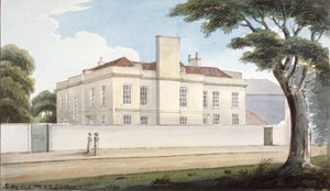 The "Recovery", mielisairaiden talo Mitcham Greenissä, Mitcham, Surrey, 1825 tekijältä G Yates