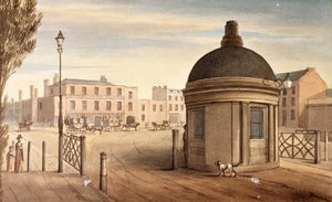 Turnpike New Kent Roadilla, Southwark, Lontoo, 1825 tekijältä G Yates