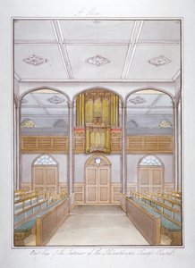 Kappeli Philanthropic Society Institutionissa London Roadilla, Southwarkissa, Lontoossa, 1825 tekijältä G Yates