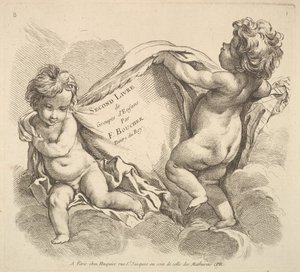 Etukappale, 1738-45. tekijältä Gabriel Huquier
