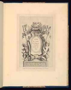 Levy 1, Lautanen, Livre de maljakot (Maljakkukirja) tekijältä Gabriel Huquier