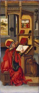 Pyhä Luukas evankelista, 1478 tekijältä Gabriel Mälesskircher