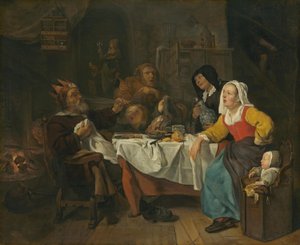 Kuningas juo tekijältä Gabriel Metsu