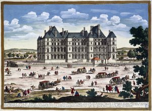 Chateau de Madrid Pariisin ympäristössä, Perellen luona