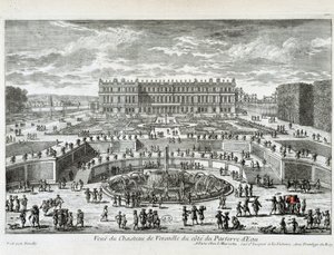 Näkymä Chateau de Versailles