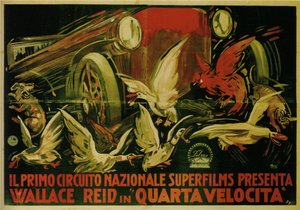 Wallace Reid elokuvassa Double Speed, 1920
