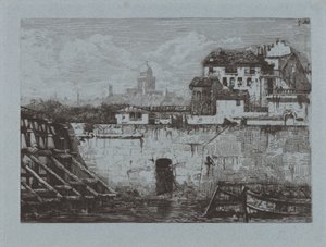 Hôtel de Brentonvilliersin rauniot Île Saint-Louis