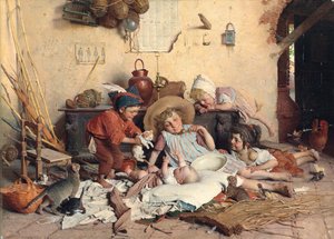 Pieni äiti, 1800-luvun toinen puoli.