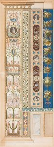 Pilaster Loggia VIII (koristelu lapsiryhmien kanssa) tekijältä Gaetano Savorelli