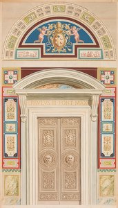 Loggia XIII:n ovi, karmi ja luunnetti