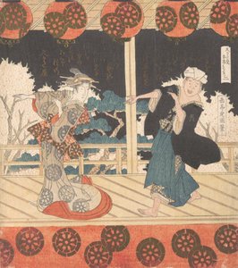 Furuichi-tanssi nro 2 neljästä sarjasta, 1800-luku. tekijältä Gakutei