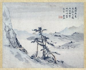 Maalaus tekijältä Gao Qipei