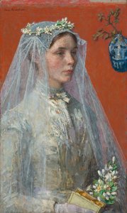 Morsian, n. 1907. tekijältä Gari Melchers