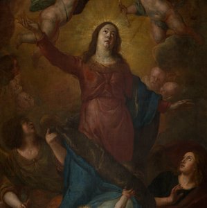 Seurakuntakirkko (Sint-Walburgakerk). Maalaus. Gaspar de Crayer. 1652 tekijältä Gaspar De Crayer