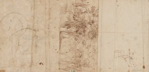 Villa Medicin puutarhat tekijältä Gaspar van Wittel