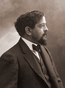 Ranskalainen säveltäjä (1862-1918) Claude Debussy - Muotokuva ranskalaisesta säveltäjästä Claude Debussysta (1862-1918) 1908 - valokuva Nadar.