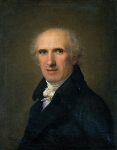 Kuvanveistäjä Antonio Canovan muotokuva 1757-1822, 1806. tekijältä Gaspare Landi