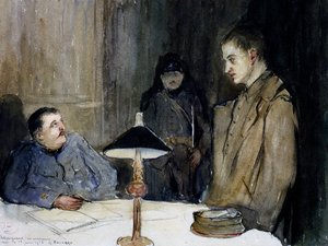 Saksalaisen vangin kuulustelu tekijältä Gaston Hippolyte Boucart