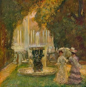 The Fountains Show Versaillesissa The Alley Of Water, vuodelta 1908
