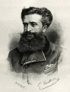 Tri Gustave Lebonin (1841-1931) muotokuva. G. Vuillierin kaiverrus havainnollistamaan tarinaa La Syria d