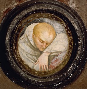 Italia, Varallo, Fragment of Friar tekijältä Gaudenzio Ferrari
