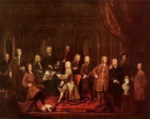 "Keskustelu virtuoosista... Kings Armsissa", 1735, 1947.