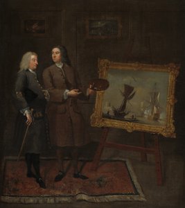 Thomas Walker ja Peter Monamy, n. 1735