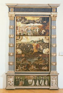 Kuudennen sinetin avaaminen, Hesekielin näy ja viimeinen tuomio, 1584 tekijältä Gdansk School