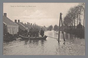 Katastrofi Oud-Vossemeerissa 13. maaliskuuta 1906 tekijältä Gebroeders van Straaten