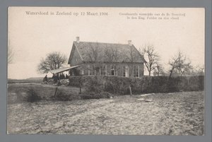 Tulva Zeelandissa 12. maaliskuuta 1906