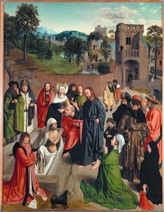 Lasaruksen ylösnousemus ... tekijältä Geertgen Tot sint Jans