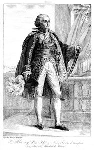Bon Adrien Jeannot de Moncey 1754-1842, Ranskan marsalkka, 1839.